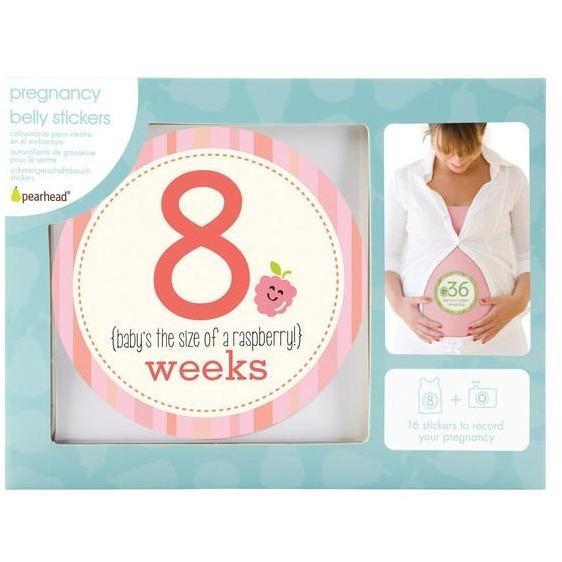 Pearhead Pregnancy Belly Stickers - Molly's Baby Room
