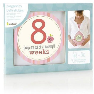 Pearhead Pregnancy Belly Stickers - Molly's Baby Room