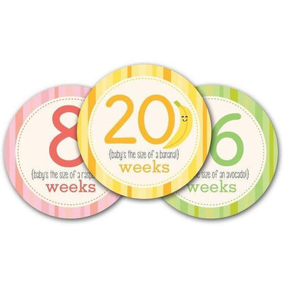 Pearhead Pregnancy Belly Stickers - Molly's Baby Room