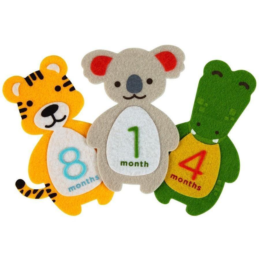 Pearhead First Year Felt Belly Stickers - Molly's Baby Room