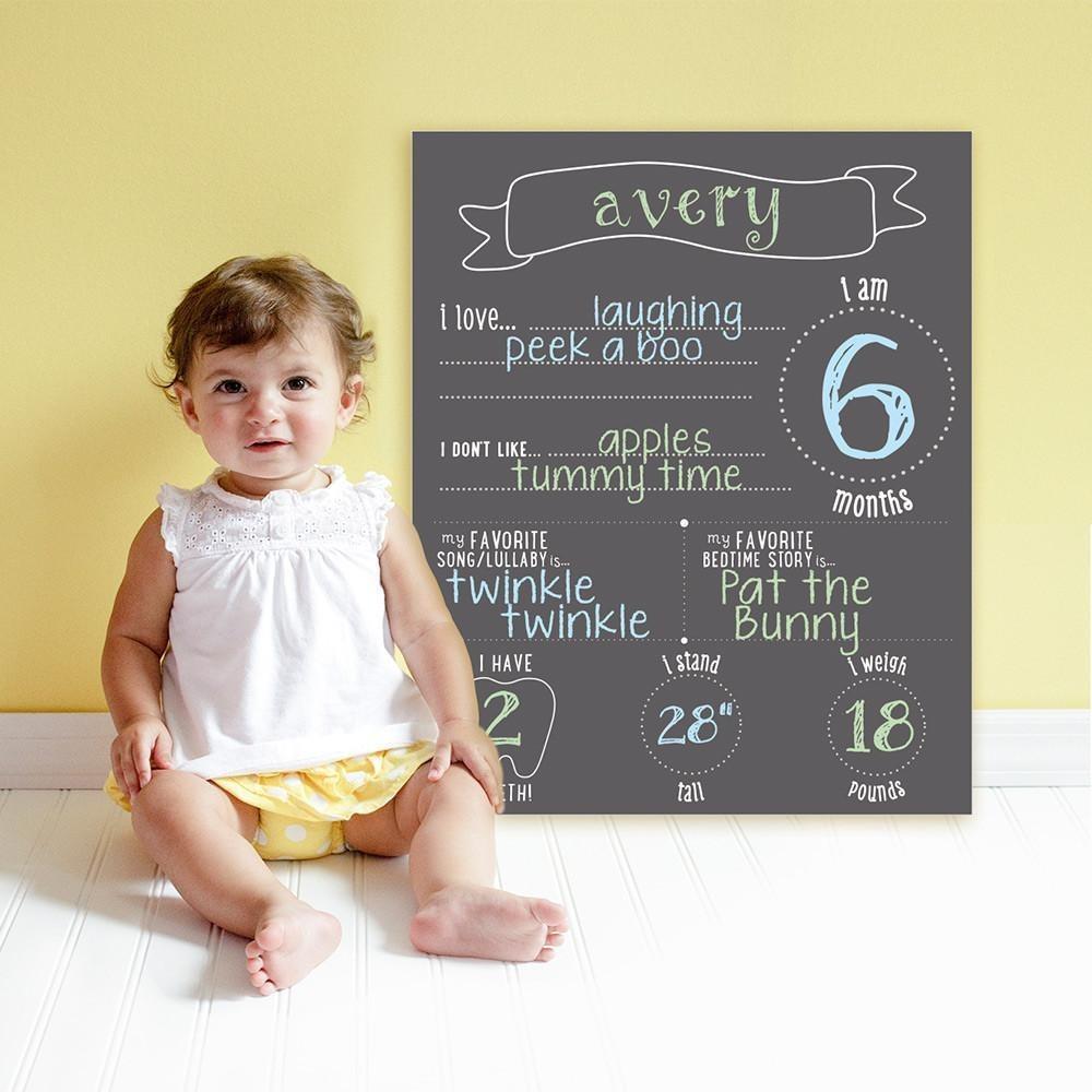 Pearhead All About Baby Chalkboard - Molly's Baby Room