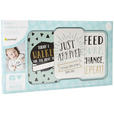 Pearhead Baby's Milestone Cards - Molly's Baby Room