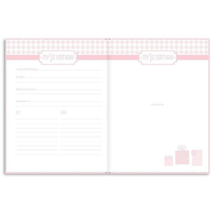 Pearhead Sweet Welcome Babybook - Molly's Baby Room