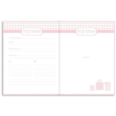 Pearhead Sweet Welcome Babybook - Molly's Baby Room