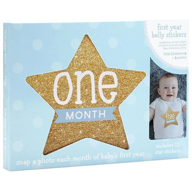 Pearhead First Year Star Stickers - Molly's Baby Room