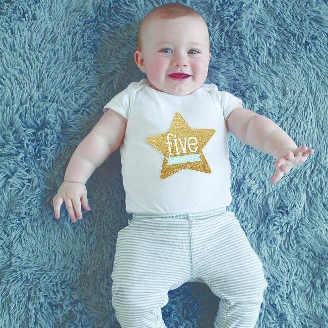 Pearhead First Year Star Stickers - Molly's Baby Room