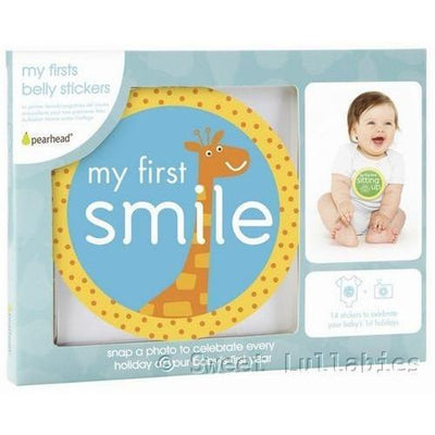 Pearhead My First Moments Belly Stickers - Molly's Baby Room