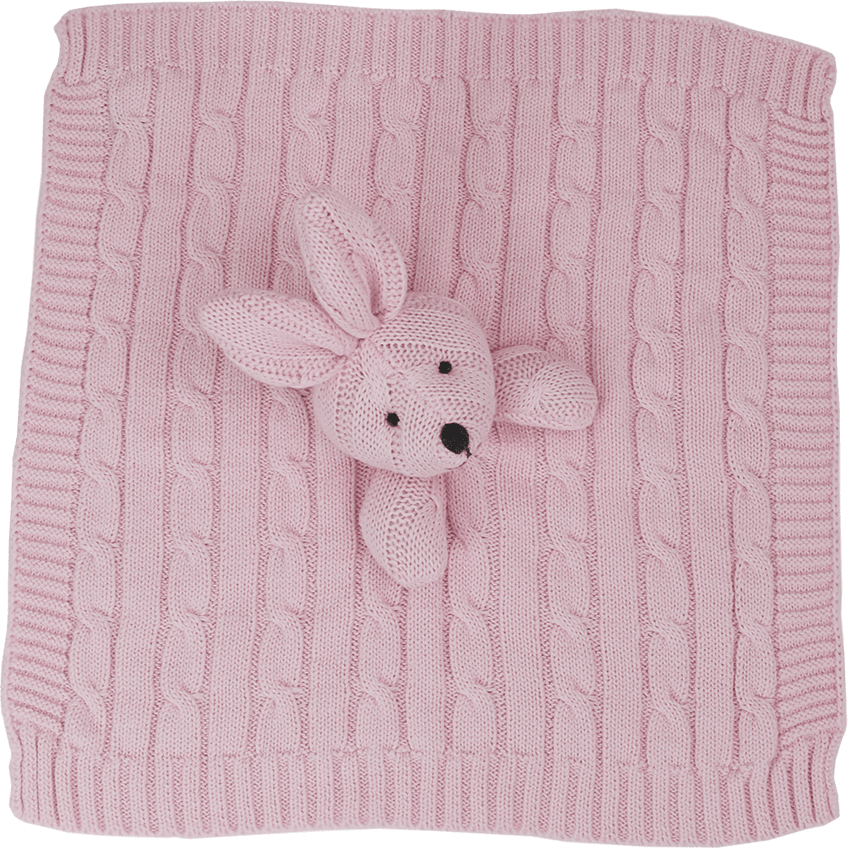 Living Textiles Cable Knit Security Blanket - Molly's Baby Room