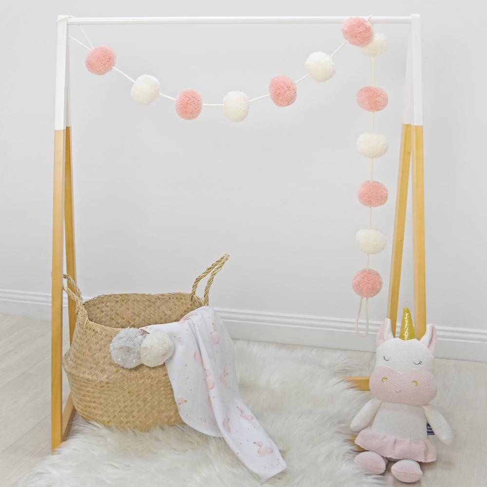 Living Textiles Pompom Garland - Molly's Baby Room