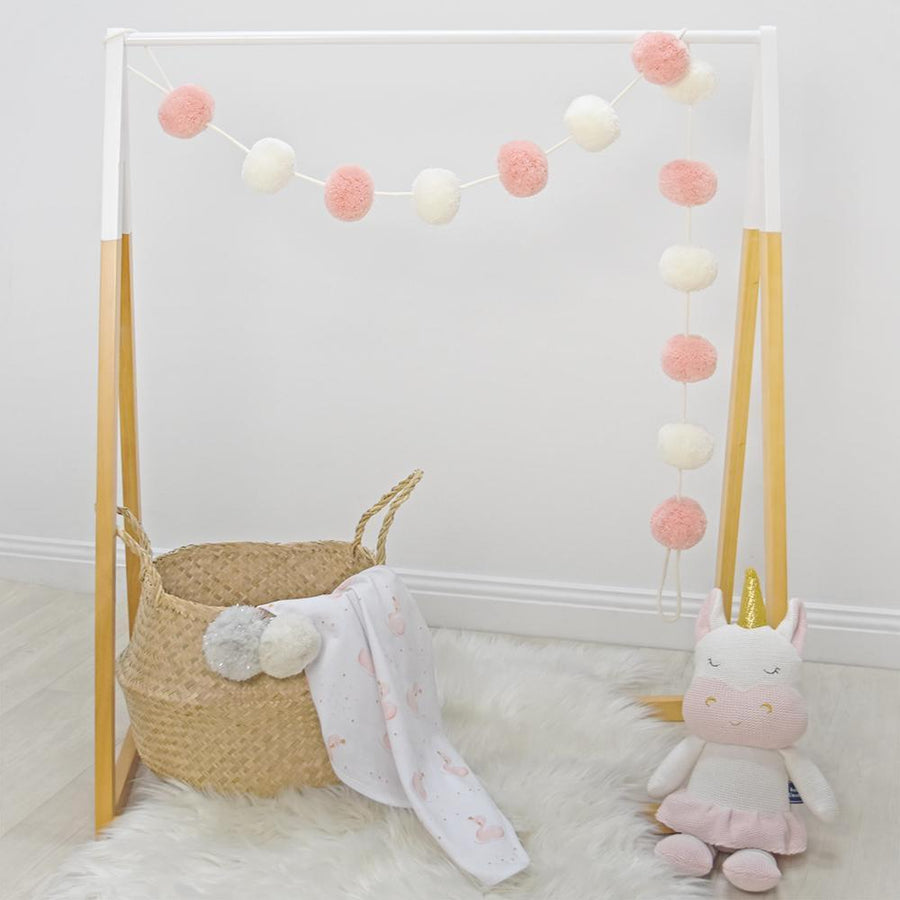 Living Textiles Pompom Garland - Molly's Baby Room