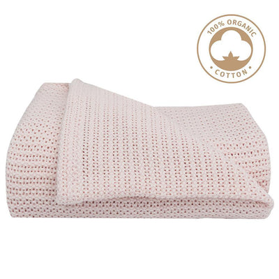 Living Textiles Organic Cot Cellular Blanket - Molly's Baby Room