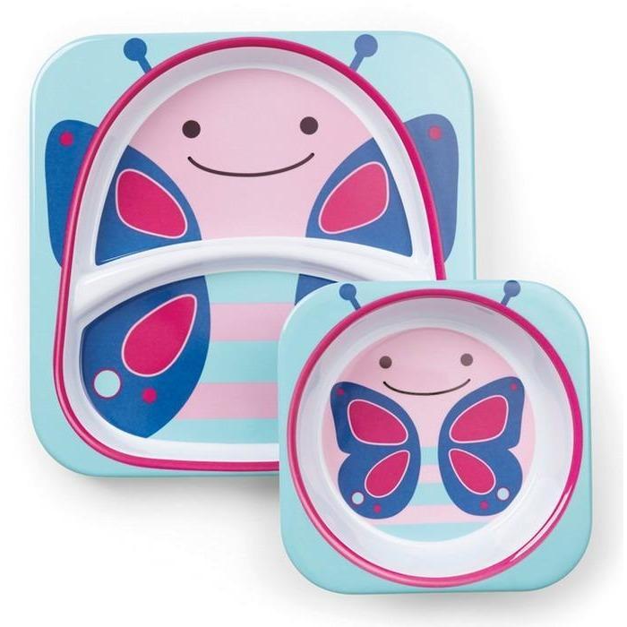 Skip Hop Zoo Tableware Melamine Set - Molly's Baby Room
