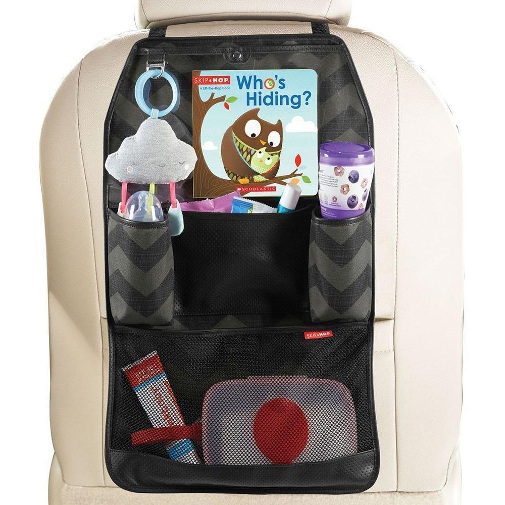 Skip Hop Style Driven Backseat Organizer - Tonal Chevron - Molly's Baby Room