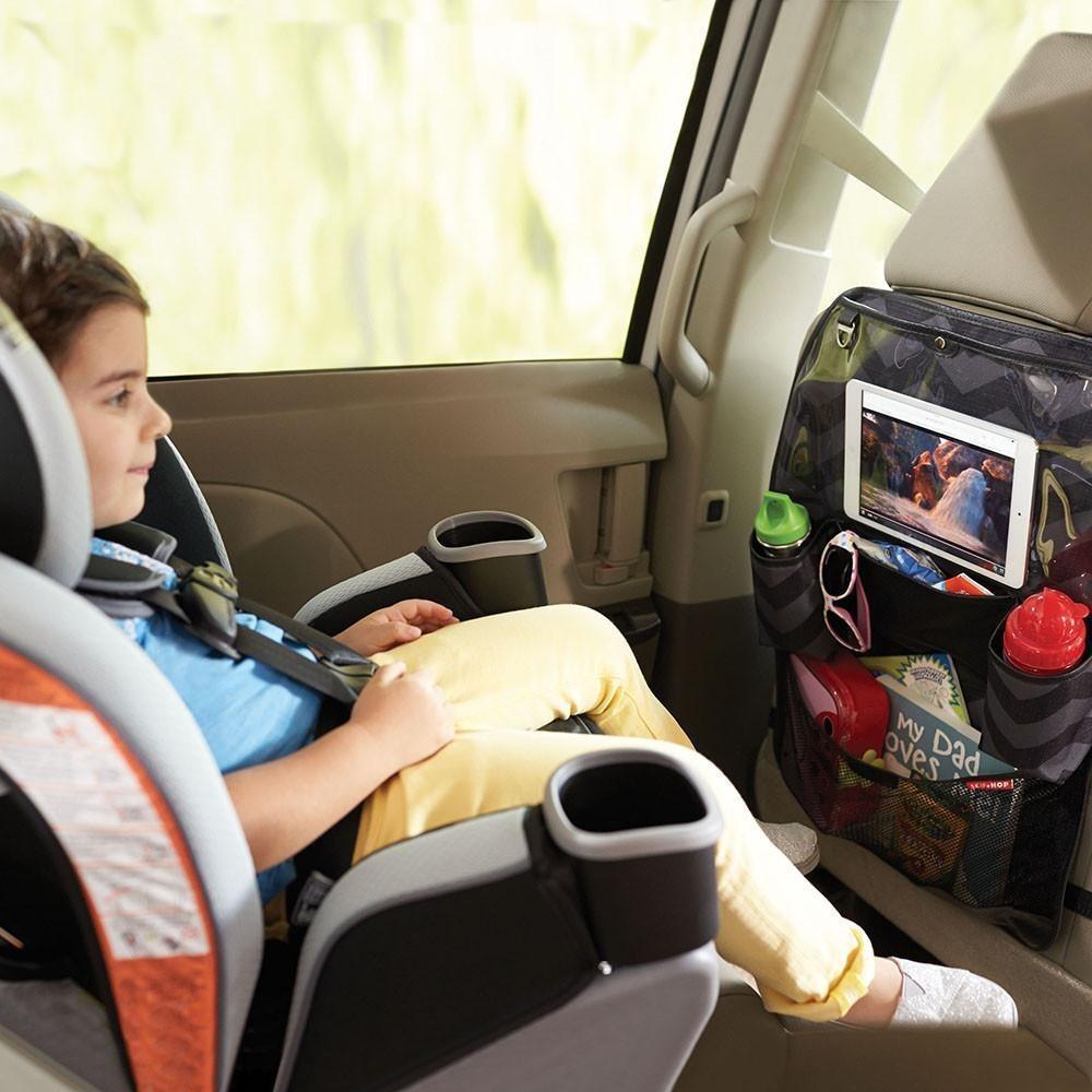 Skip Hop Style Driven Backseat Organizer - Tonal Chevron - Molly's Baby Room