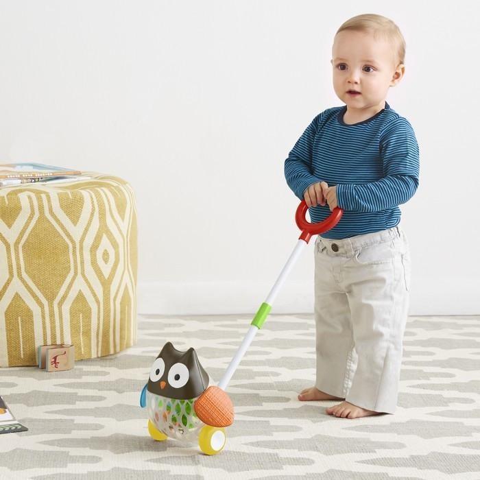 Skip Hop Explore & More Rolling Owl Push Toy - Molly's Baby Room