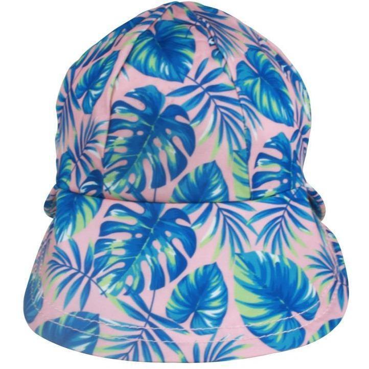 Bedhead Girls Legionnaire UPF50+ Swim Hat 'Mahalo' Print - Molly's Baby Room