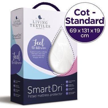 Living Textiles Smart-Dri Water Proof Mattress Protector - Molly's Baby Room