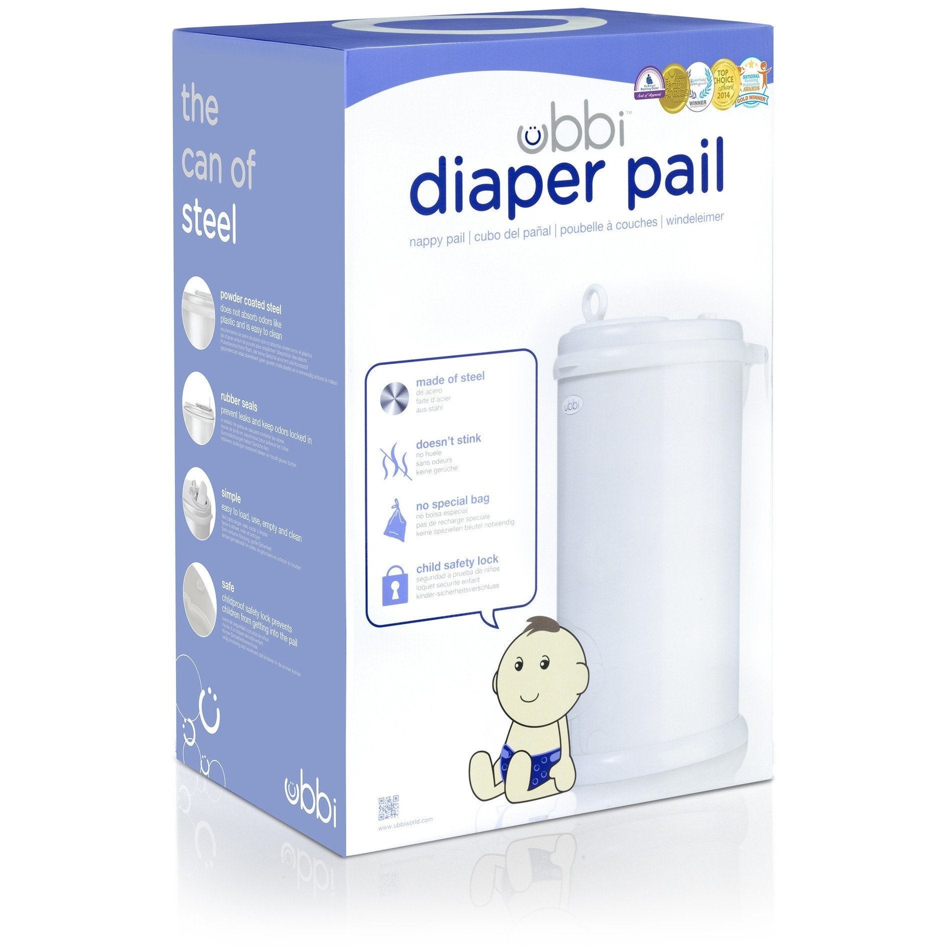 Ubbi Diaper Pail - Molly's Baby Room