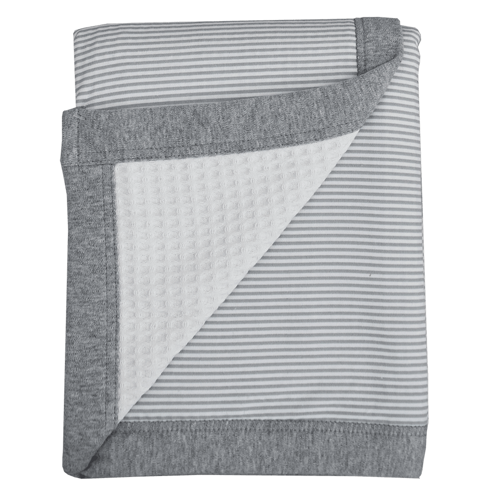 Living Textiles Waffle Jersey Cot Blanket - Molly's Baby Room