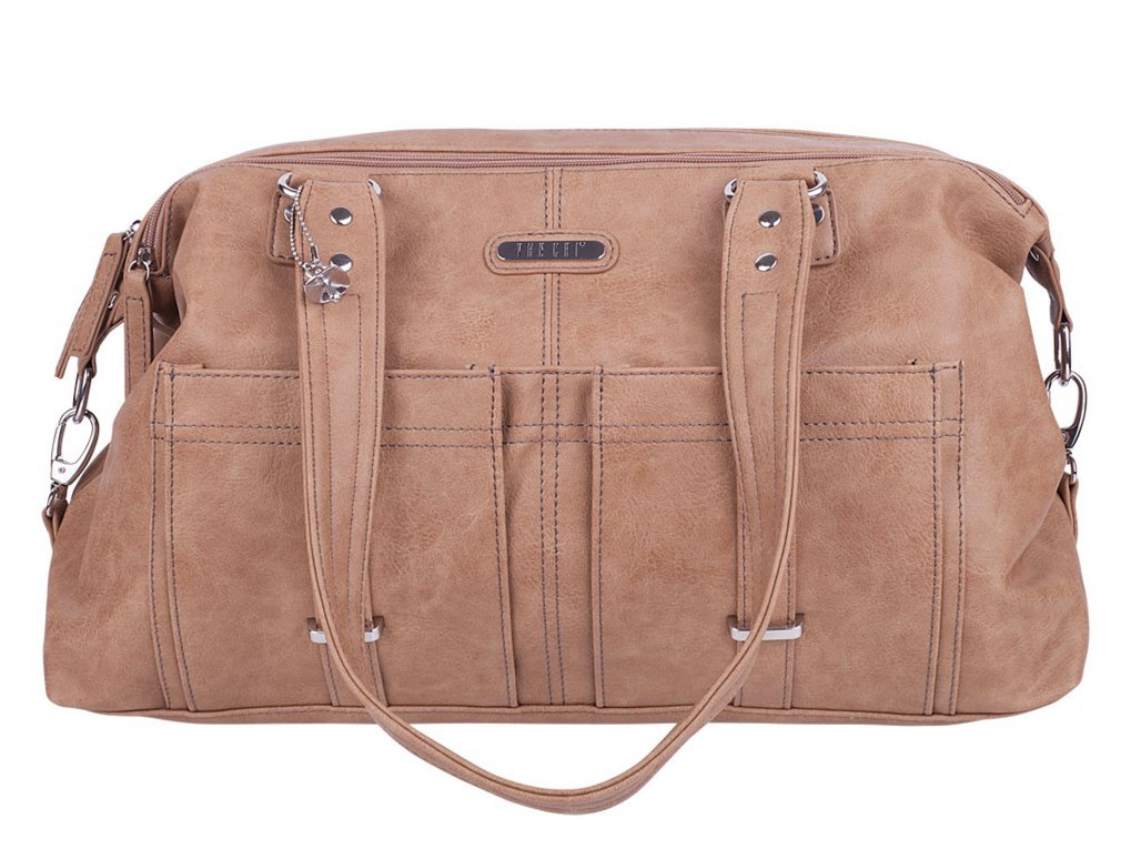 Vanchi Florence Traveler in Caramel - Molly's Baby Room