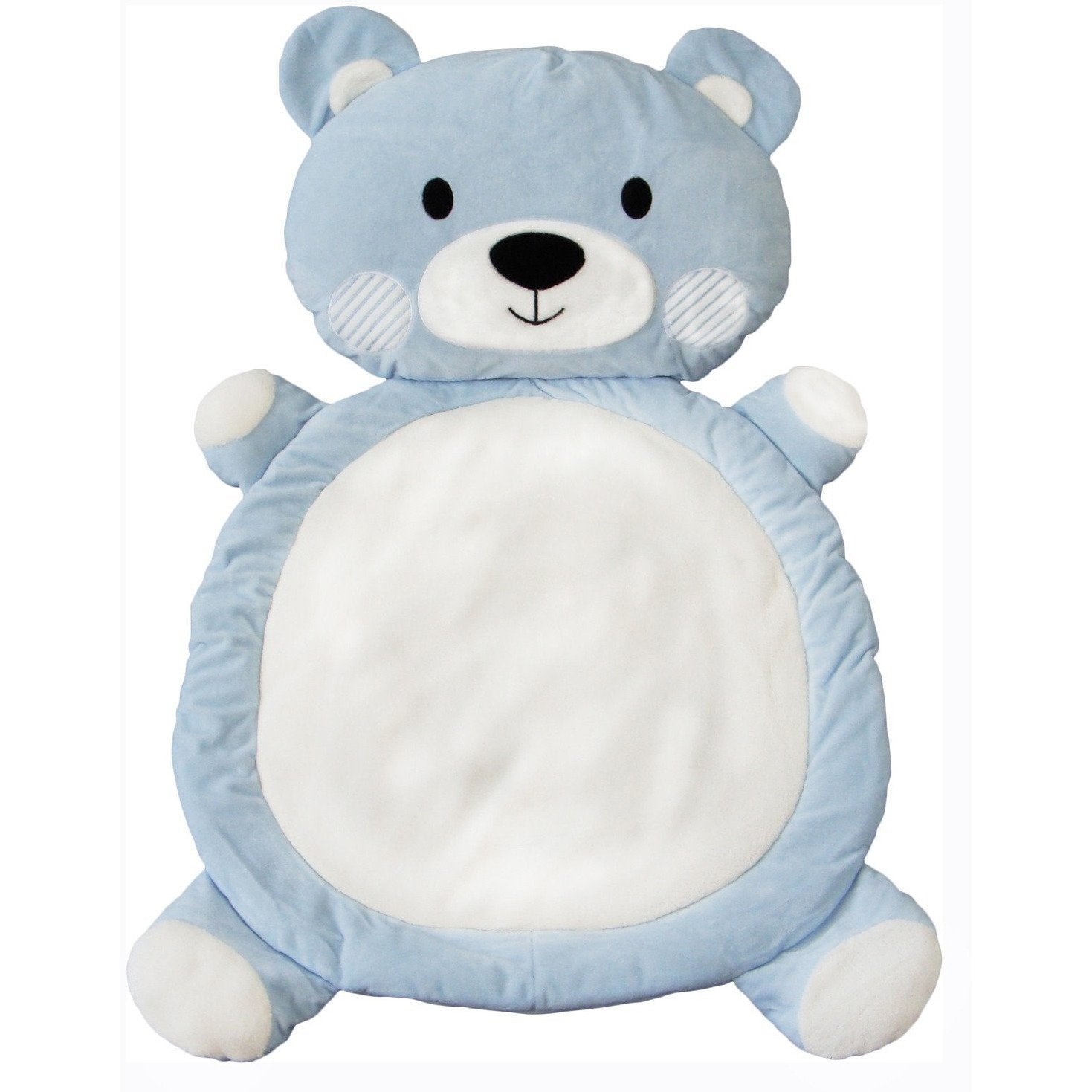 Living Textiles Play Mat - Blue Bear - Molly's Baby Room