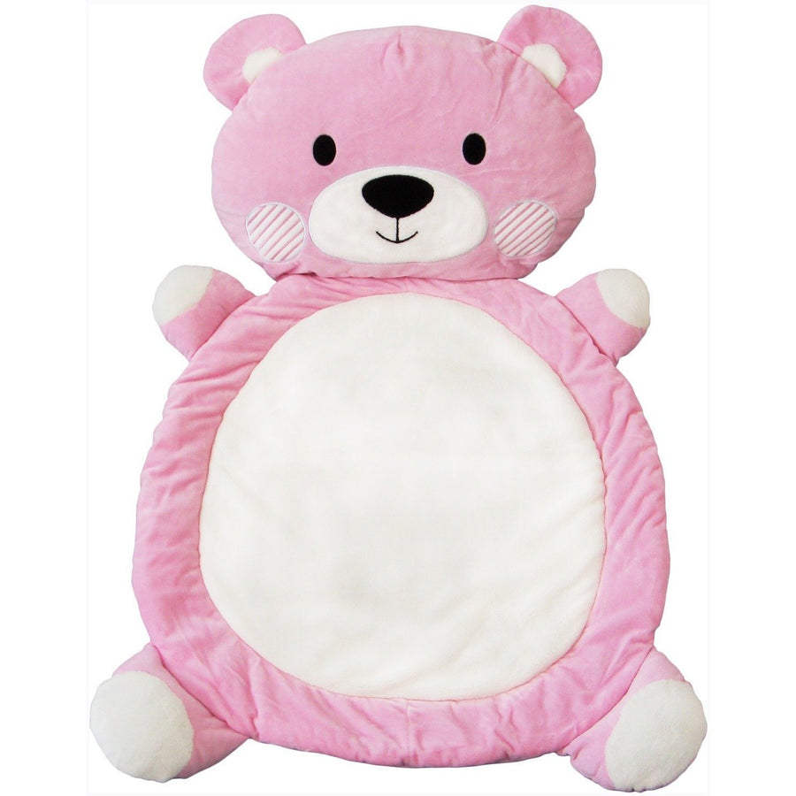 Living Textiles Play Mat - Pink Bear - Molly's Baby Room