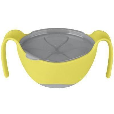 b.box Bowl and straw - lemon sherbet - Molly's Baby Room
