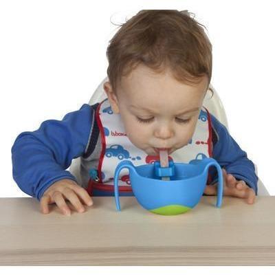 b.box Bowl and straw - ocean breeze - Molly's Baby Room