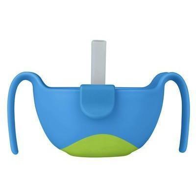 b.box Bowl and straw - ocean breeze - Molly's Baby Room