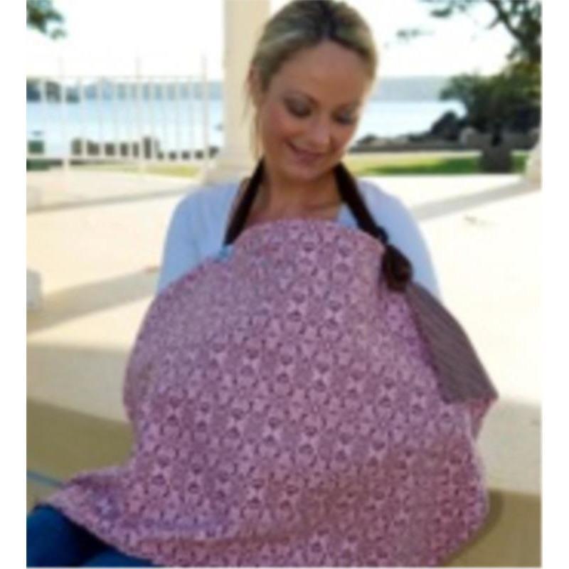 Kiss Kiss Hug Hug Breastfeeding Cover - Molly's Baby Room