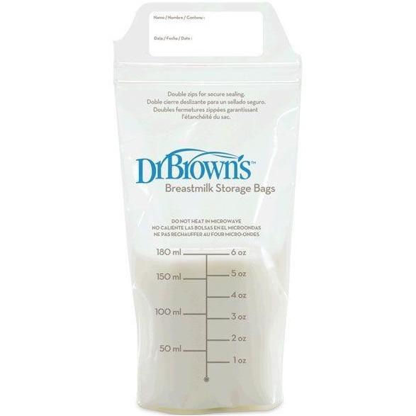 Dr Browns Breast Milk Storage Bags 25Pk - Molly's Baby Room