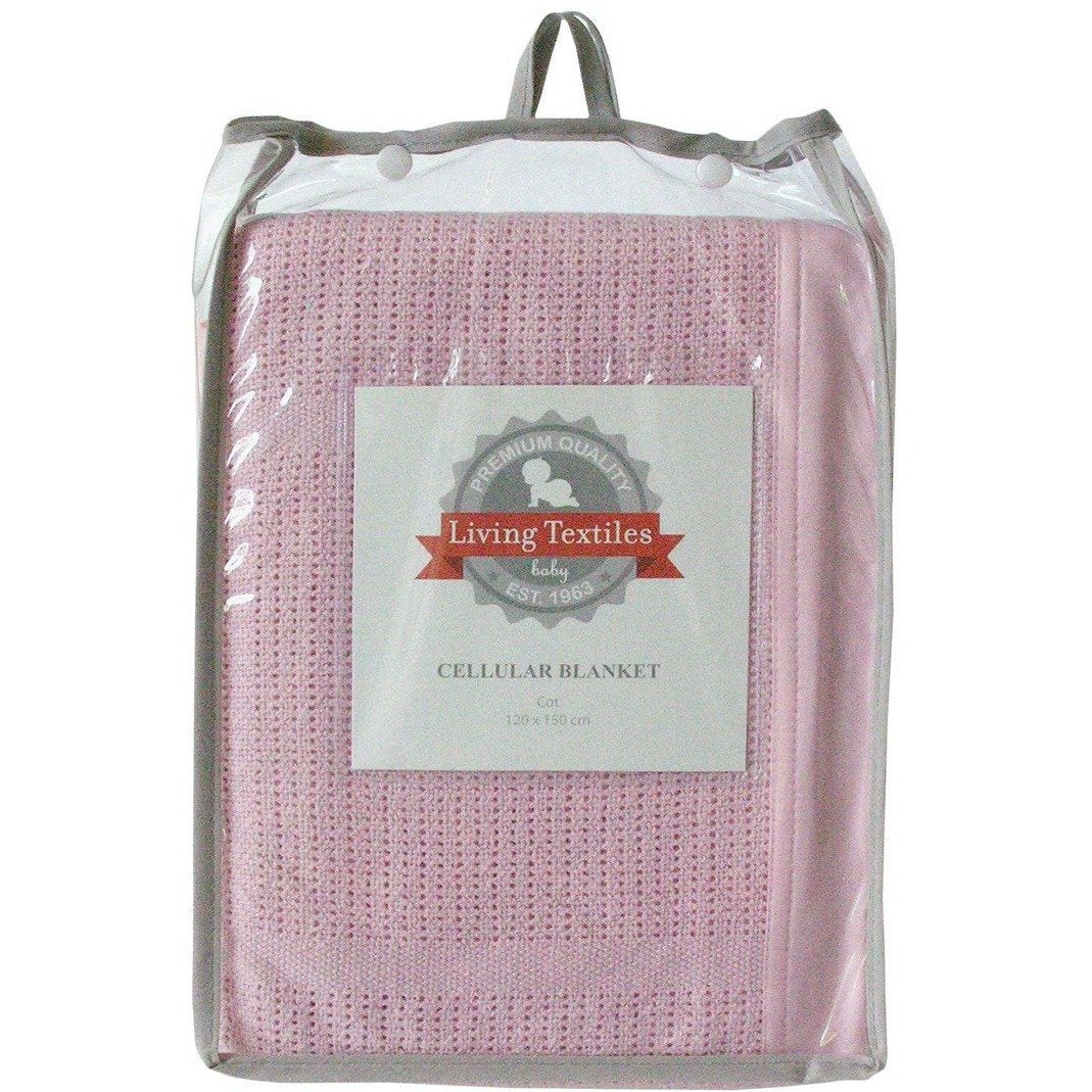Living Textiles Cot Cellular Blanket - Molly's Baby Room