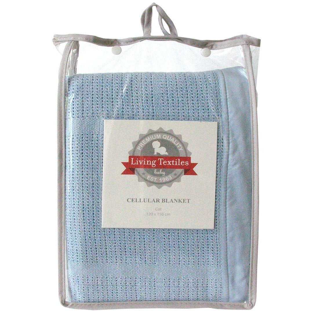 Living Textiles Cot Cellular Blanket - Molly's Baby Room