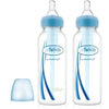 Dr Brown's 250ml Options Bottle with Level 1 Teat Narrow Neck 2pk - Molly's Baby Room