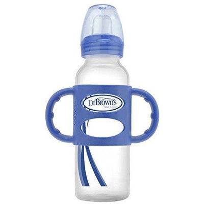 Dr Brown's Narrow Neck Options Compatible Sippy Spout Bottle with Silicone Handles 250ml - Molly's Baby Room