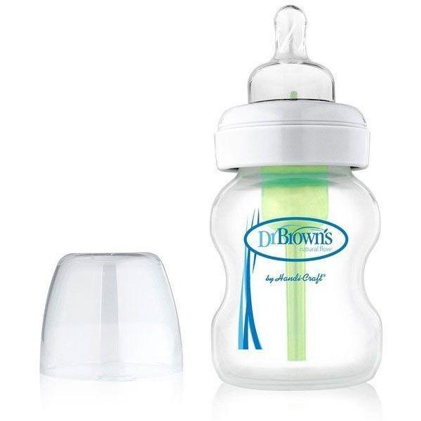 Dr Brown's Wide Neck Single OPTIONS Bottle 150ml - Molly's Baby Room
