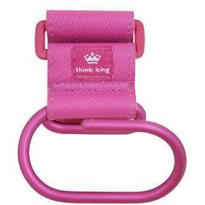 Think King Jumbo Swirly Hook - Pink - Molly's Baby Room
