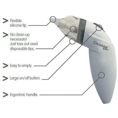 Oricom Cleanoz Easy Electric Nasal Aspirator - Molly's Baby Room