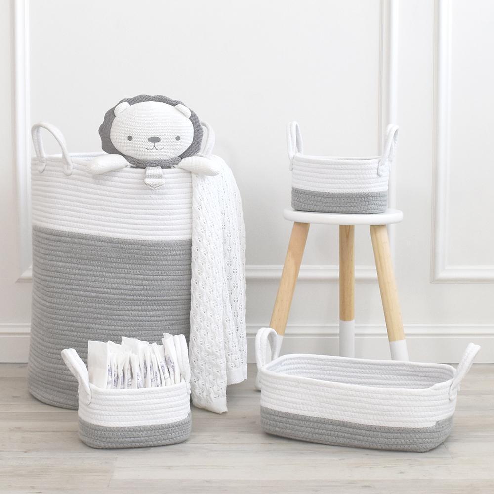 Cotton Rope Hamper - Molly's Baby Room