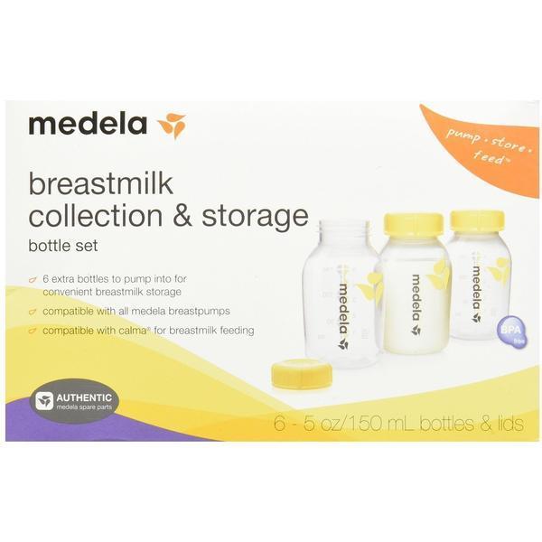 Medela Breastmilk Collection & Storage Bottles 150ml (6 Bottles) - Molly's Baby Room