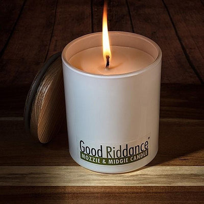 Good Riddance Mozzie & Midgie Soy Candle Glass Jar - Molly's Baby Room