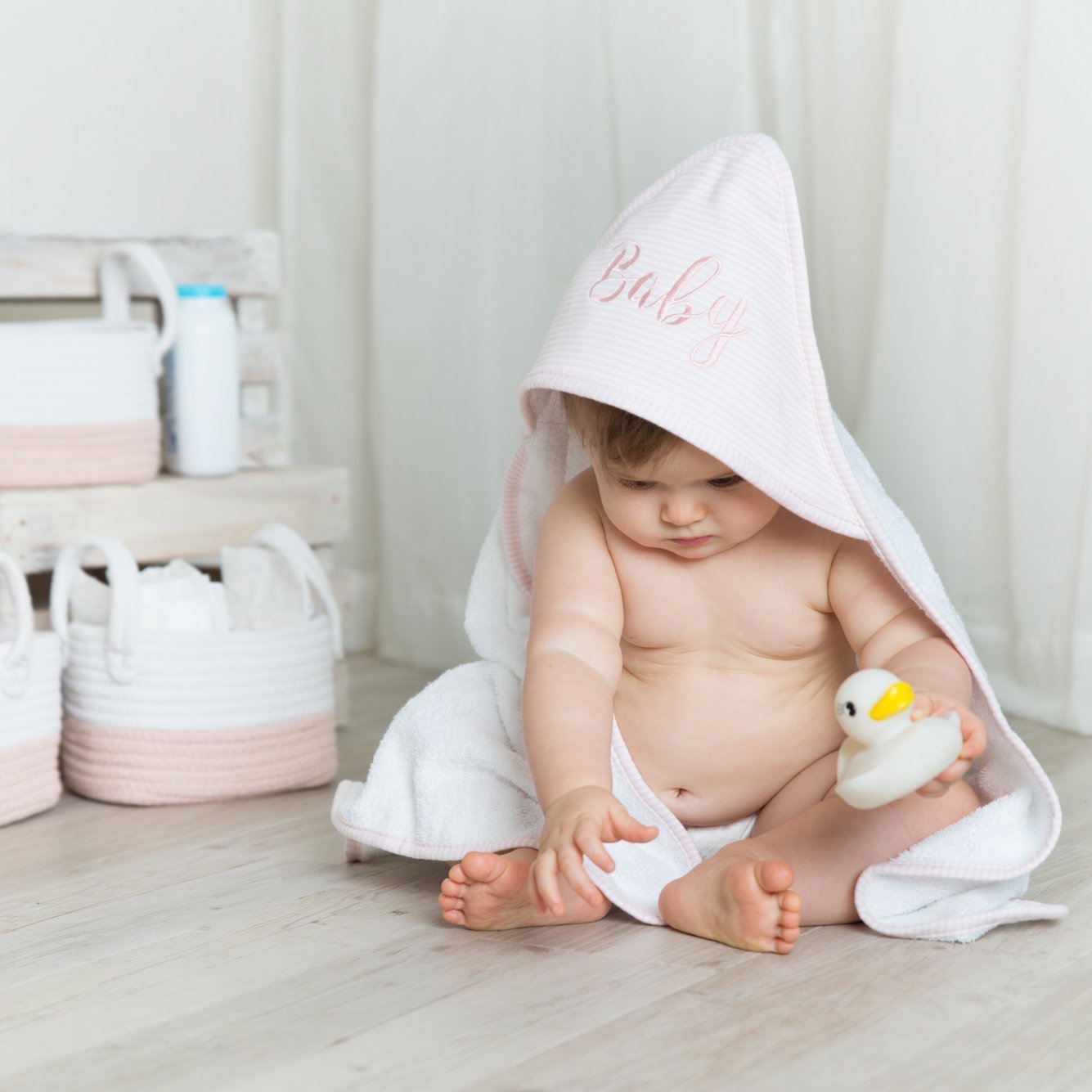 Living Textiles Hooded Towel - Molly's Baby Room