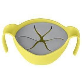 b.box Bowl and straw - lemon sherbet - Molly's Baby Room