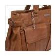 Vanchi Sydney Satchel-Tan - Molly's Baby Room