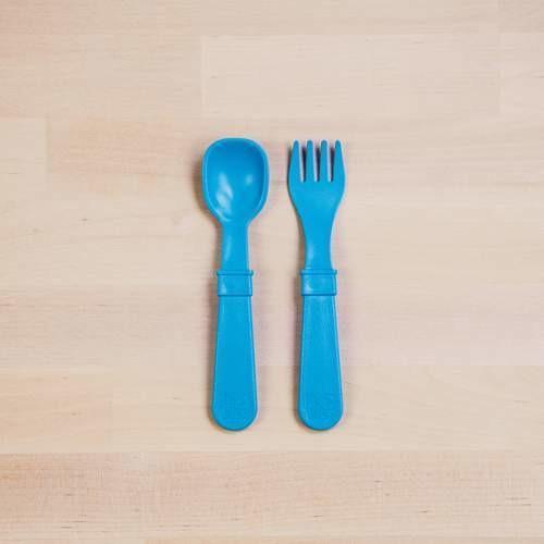 Re-Play Fork and Spoon Set - Molly's Baby Room