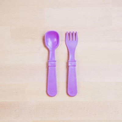 Re-Play Fork and Spoon Set - Molly's Baby Room