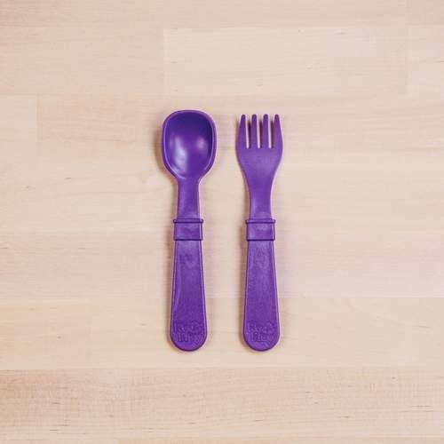 Re-Play Fork and Spoon Set - Molly's Baby Room