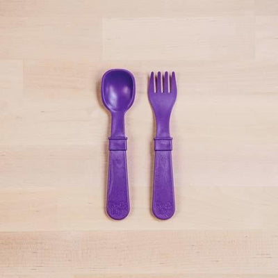 Re-Play Fork and Spoon Set - Molly's Baby Room