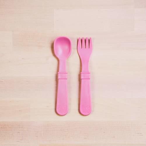 Re-Play Fork and Spoon Set - Molly's Baby Room