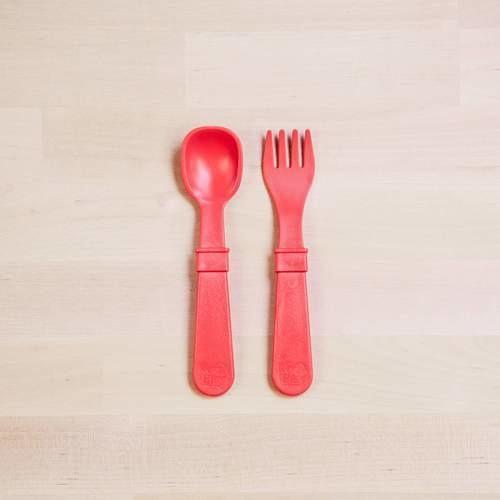 Re-Play Fork and Spoon Set - Molly's Baby Room